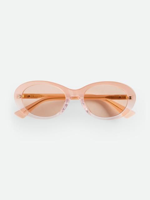 Bottega Veneta BV1415SK Classic Oval Sunglasses