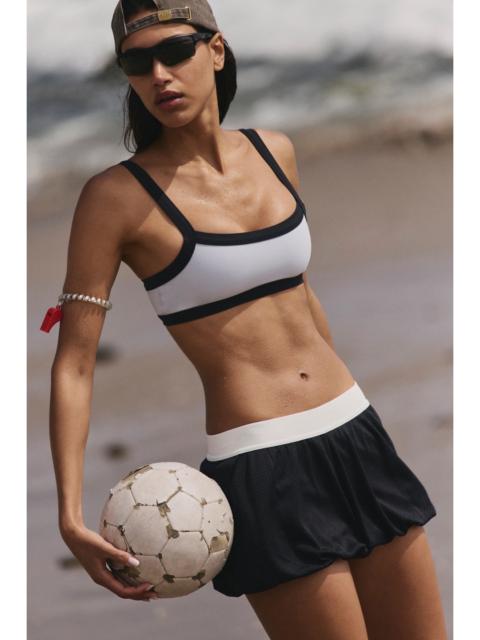 FREE PEOPLE Never Better Colorblock Mini Bra