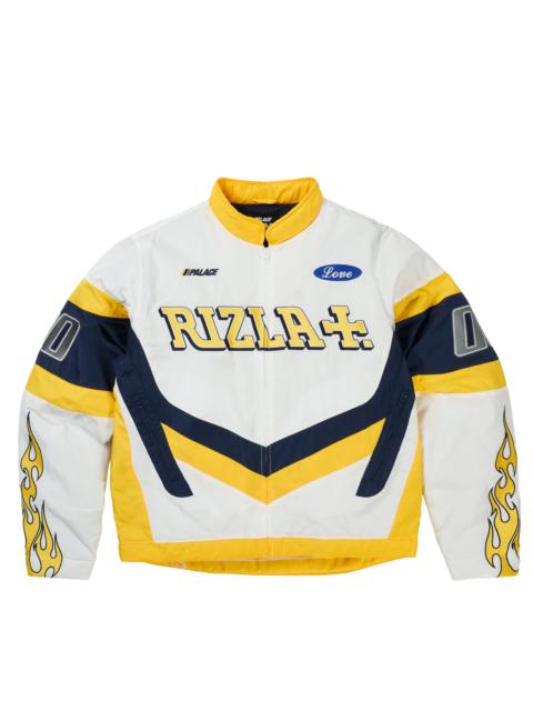 PALACE PALACE RIZLA RACE JACKET WHITE