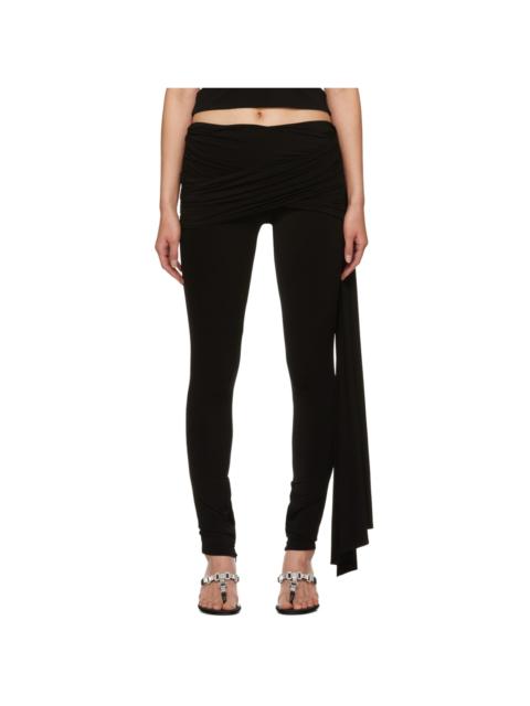 MAGDA BUTRYM Black Sash Leggings