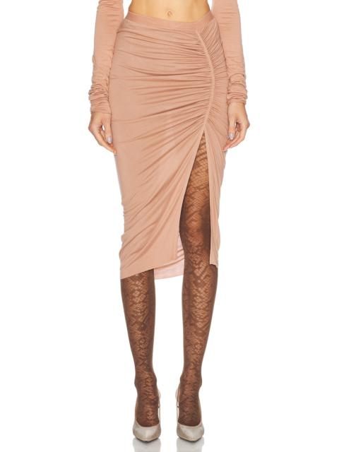 Rick Owens Lilies Svita Knee Skirt