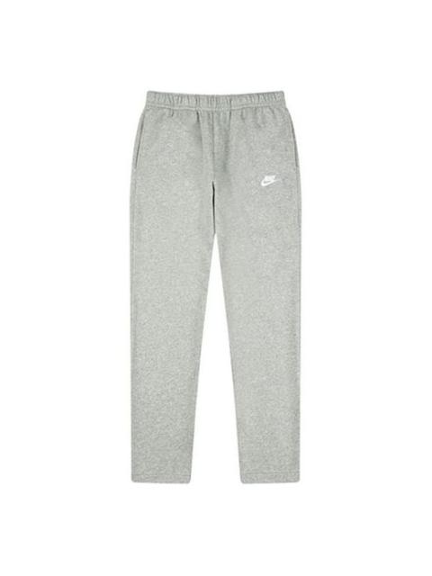 Nike Nike M Nsw Club Pant Oh Ft Casual Sports Elastic Waistband Long Pants Gray BV2713-063