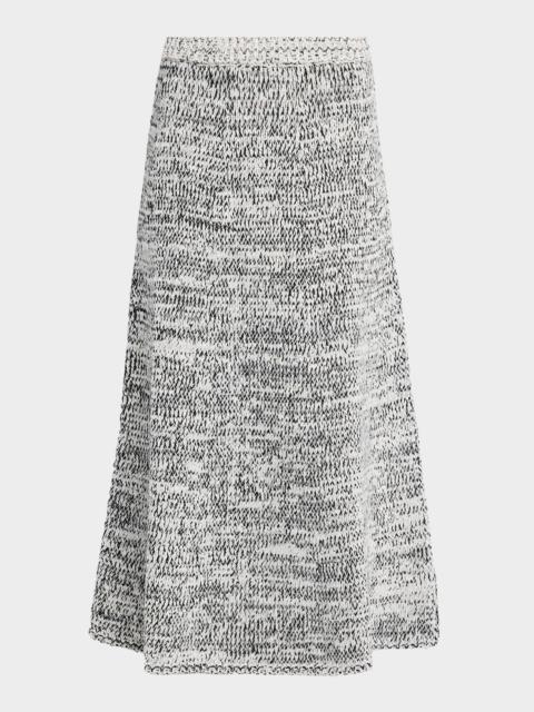 Proenza Schouler Kerry Melange Knit Skirt