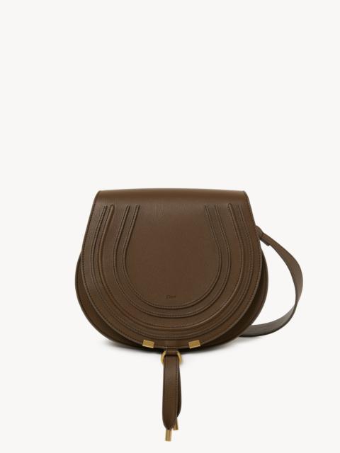 MARCIE SADDLE BAG IN GRAINED LEATHER