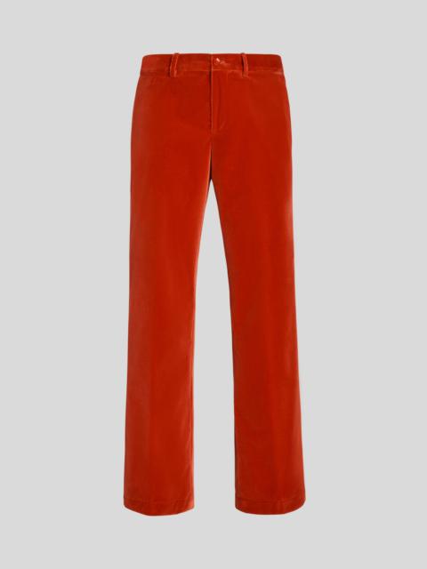 Etro VELVET TROUSERS
