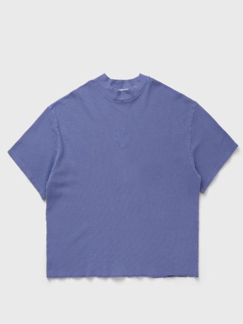 BRAIN DEAD Boxy Pique Mock Neck Tee