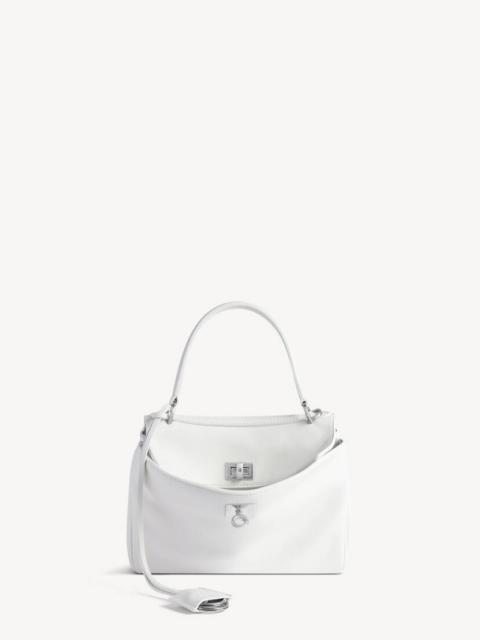BALENCIAGA Women's Rodeo Handbag Mini in Optic White