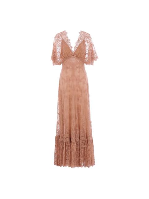 ELIE SAAB silk maxi dress