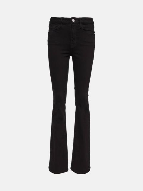 Le Mini mid-rise bootcut jeans