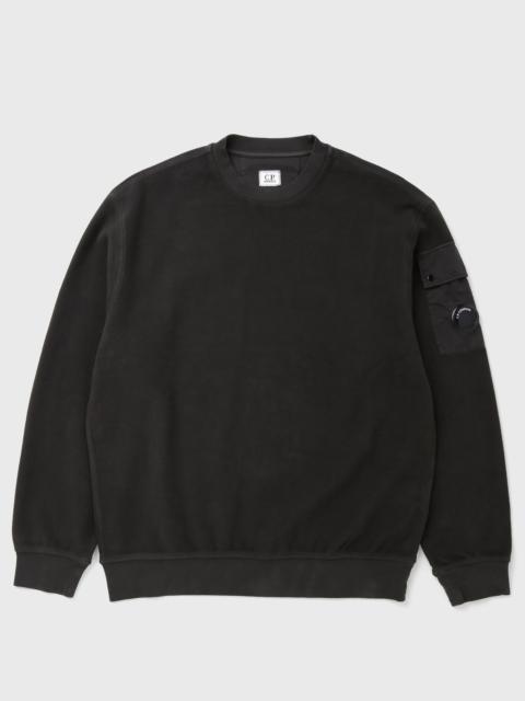 C.P. Company SWEATSHIRTS CREW NECK IN BRUSHED EMERIZED DIAGONAL FLEECE
