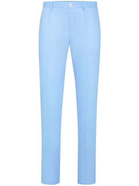 PHILIPP PLEIN linen tailored trousers