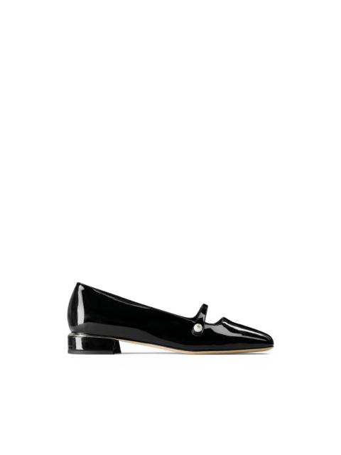 JIMMY CHOO Elisa pearl-strap ballet flats