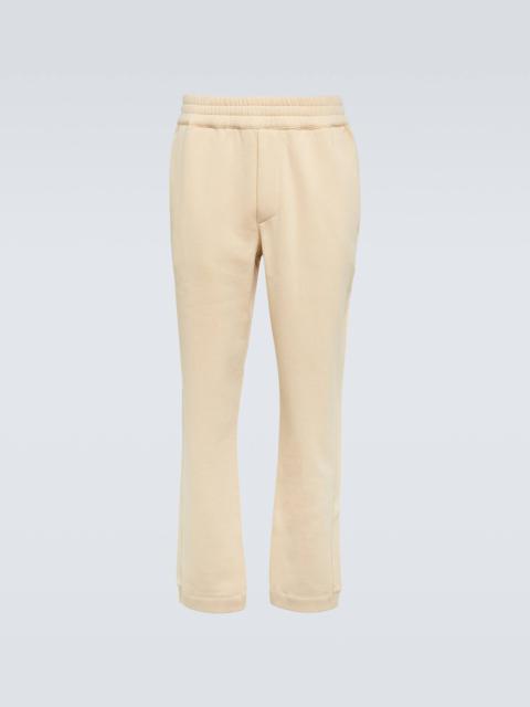 ZEGNA Cotton and cashmere sweatpants