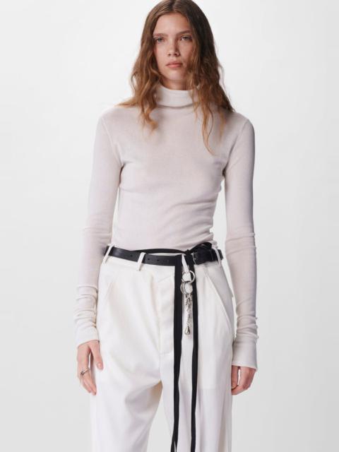 Ann Demeulemeester Xaveria Knitted High Neck Top