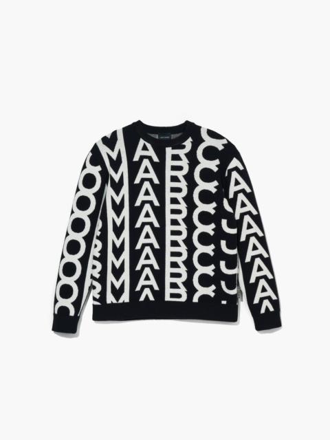 Marc Jacobs THE MONOGRAM OVERSIZED CREWNECK