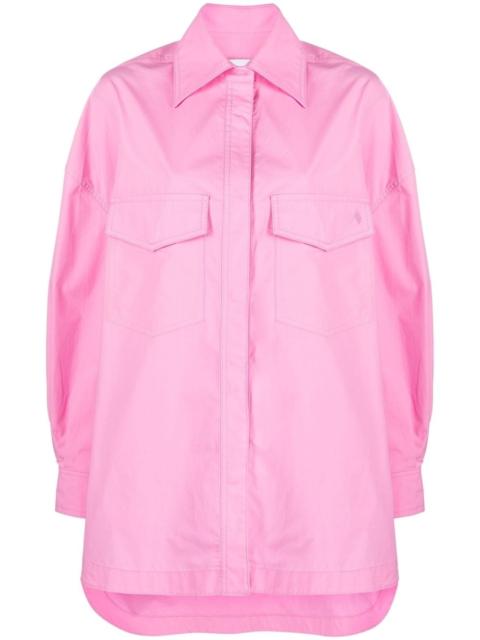 THE ATTICO Elaine buttoned overshirt