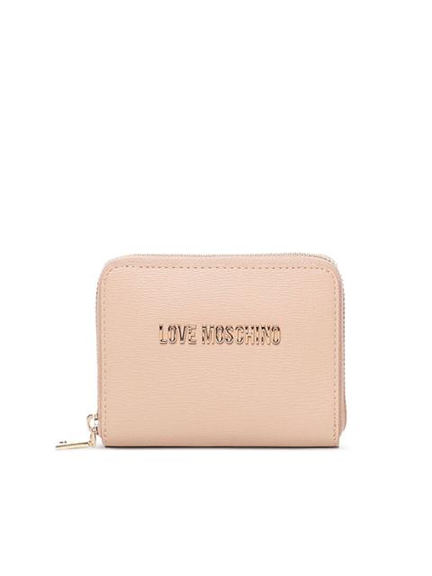 Moschino zip-closure logo-detail wallet