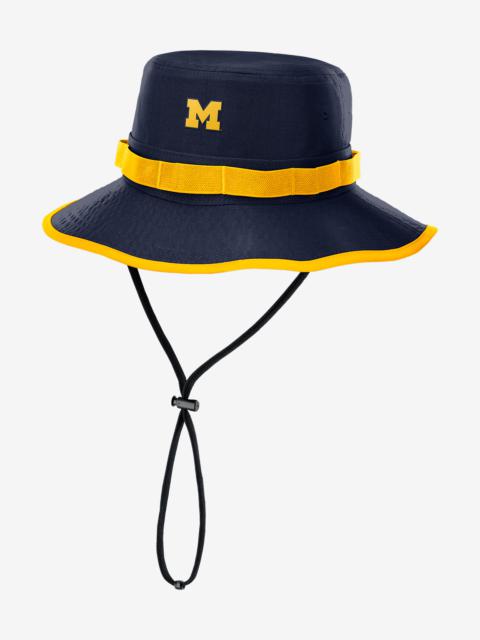 Nike Michigan Sideline Apex Gameday Boonie Men's Nike Dri-FIT College Bucket Hat