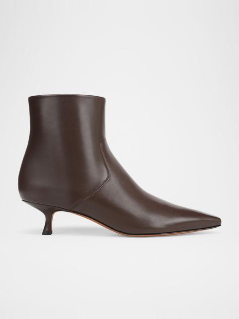 Vince Simone Leather Ankle Boots