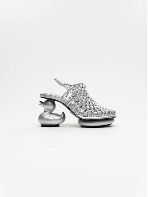 Maison MIHARAYASUHIRO Duck Heel Intrecciato Sandals
