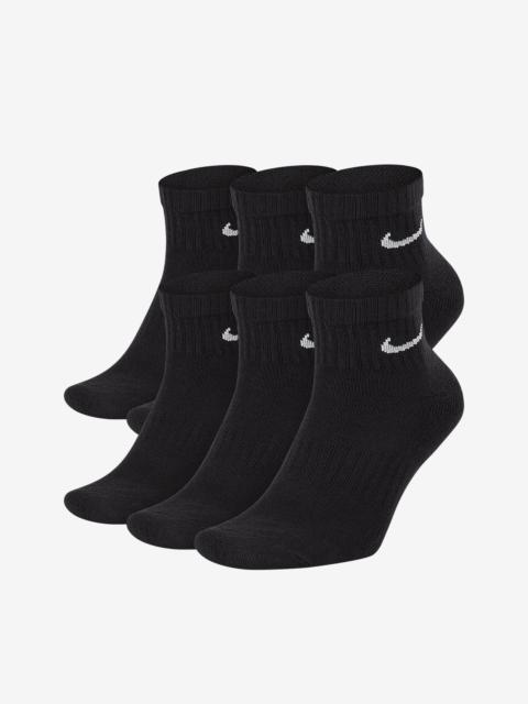 Nike Nike Everyday Cushioned Training Ankle Socks (6 Pairs)