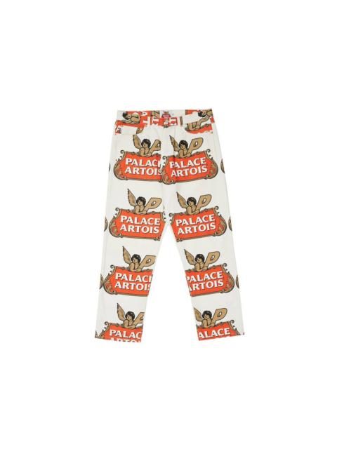 PALACE Palace Stella Artois Pant White/Red/Gold