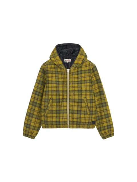 Stüssy Stussy Wool Plaid Work Jacket Green
