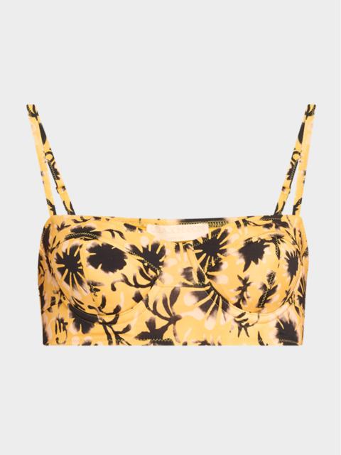 ULLA JOHNSON Zinnia Zahara Bikini Top