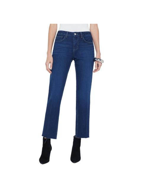 L'AGENCE Mirlana Low-Rise Stovepipe Harlan Straight Leg Jean