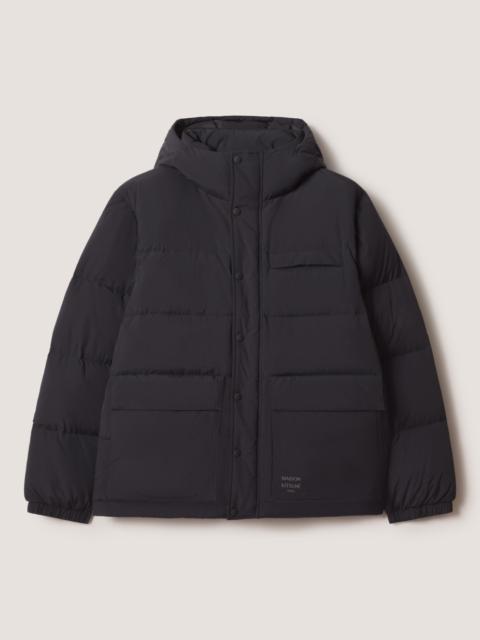 Maison Kitsuné HOODED QUILTED PUFFER