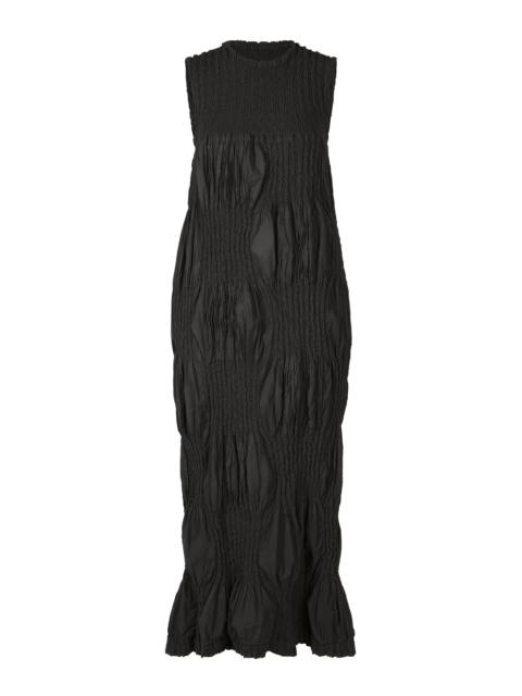 ISSEY MIYAKE WRINKLED BLOCKS DRESS