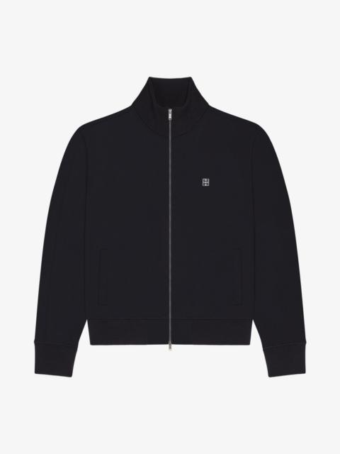Givenchy TRACKSUIT JACKET IN FLEECE WITH 4G DETAIL