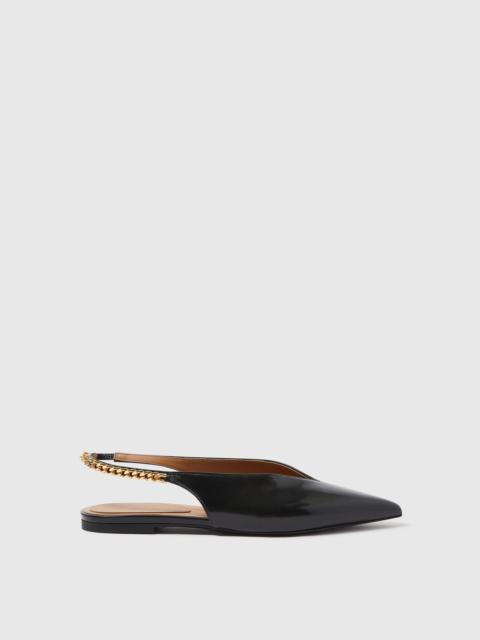 Stella McCartney Falabella Flat Slingback Shoes