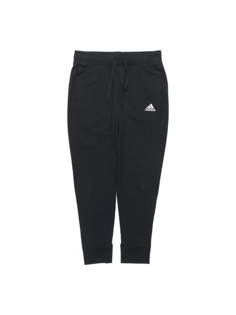 (WMNS) adidas Essentials 3-Stripes 7/8 Pants Asia Sizing 'Black' GK3329