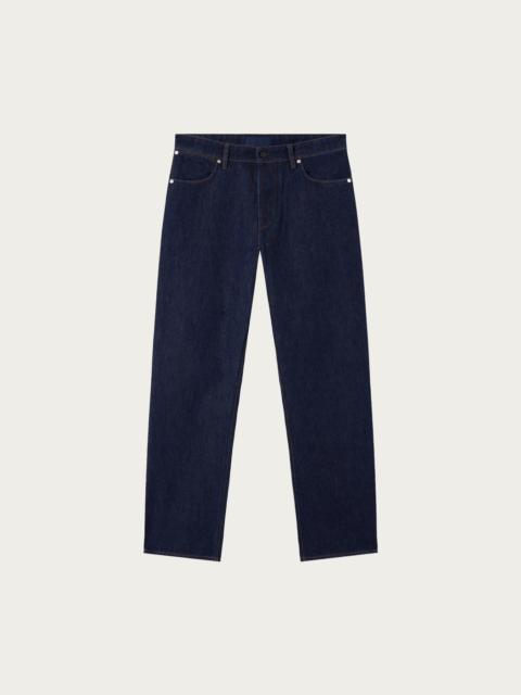 Stone Island Loose-Fit 5 Pocket Jeans - Indigo Denim Rinsed