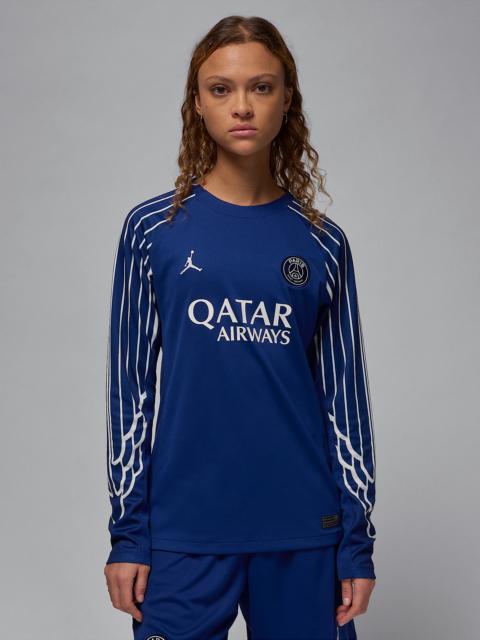 Jordan Paris Saint-Germain 2024/25 Stadium Fourth Women's Jordan Dri-FIT Soccer Replica Long-Sleeve Jersey