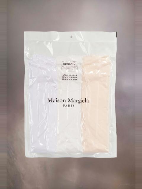 Maison Margiela 3-pack organic jersey T-shirts