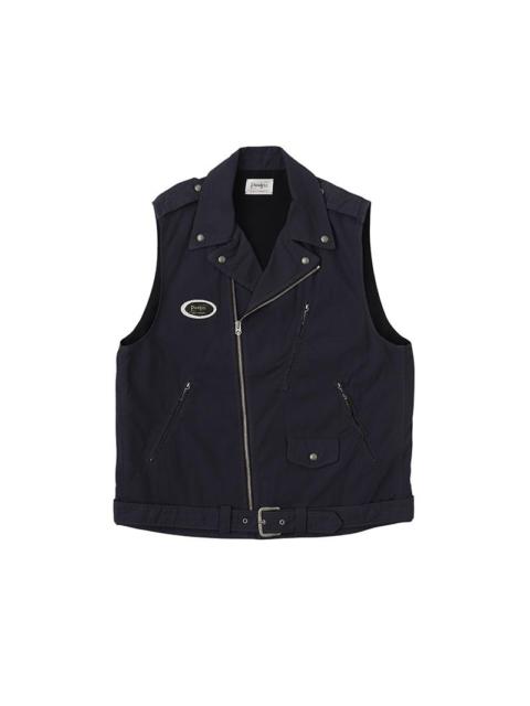 visvim STRABLER LIGHT VEST NAVY