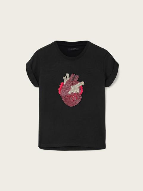 ALLSAINTS ANDREA ANNA EMBELLISHED TEE