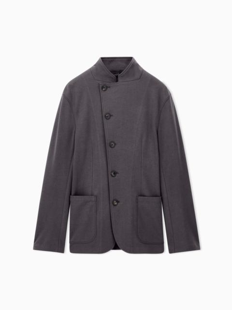 EMPORIO ARMANI BLAZER IN MODAL BLEND JERSEY SIGNATURE CAPSULE