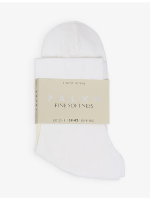 FALKE Fine Softness stretch woven-blend socks