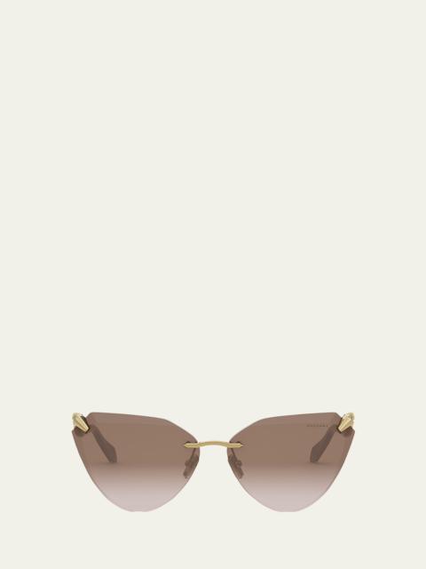 Serpenti Viper Cat-Eye Sunglasses