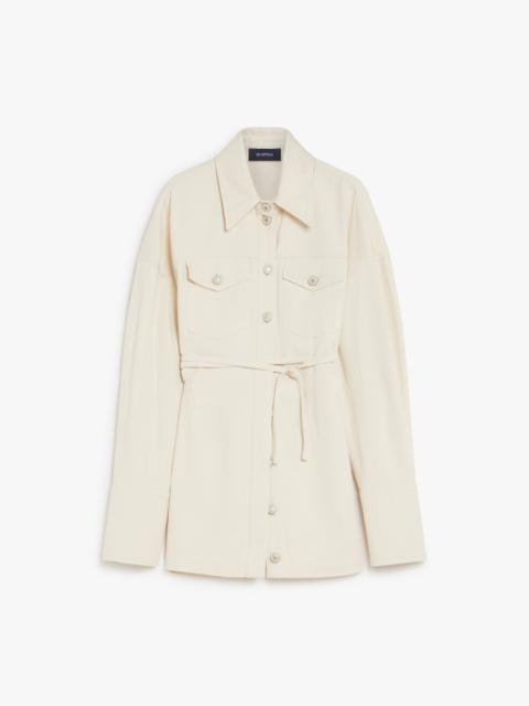 Sportmax BIBLIOS Long shirt with belt