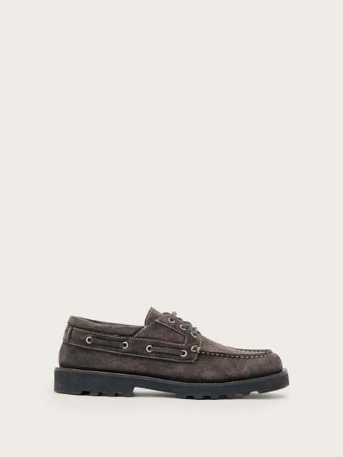 ALLSAINTS SKIFF SUEDE BOAT SHOES
