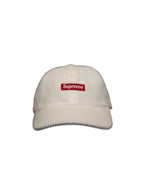 Supreme Ripple Corduroy Small Box 6-Panel 'White'