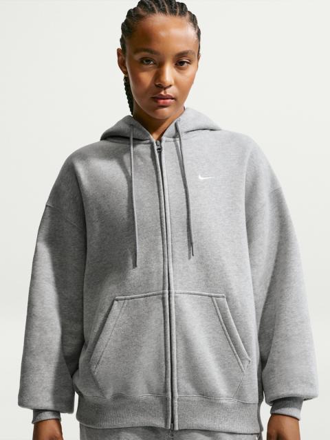 Nike Nike Studio Fleece Medium Weight Women's Oversized Full-Zip Hoodie