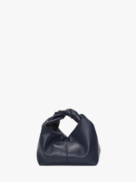 JW Anderson MINI TWISTER HOBO WITH STRAP - LEATHER CROSSBODY BAG