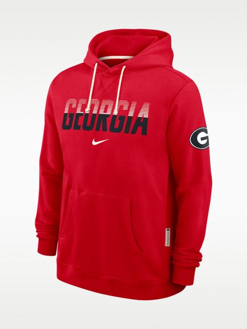 Nike Georgia Sideline Standard Issue Men's Nike Dri-FIT College Pullover Hoodie