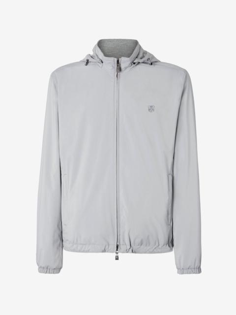 CORNELIANI Grey water-repellent reversible jacket
