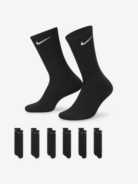 Nike Nike Everyday Cushioned Training Crew Socks (6 Pairs)